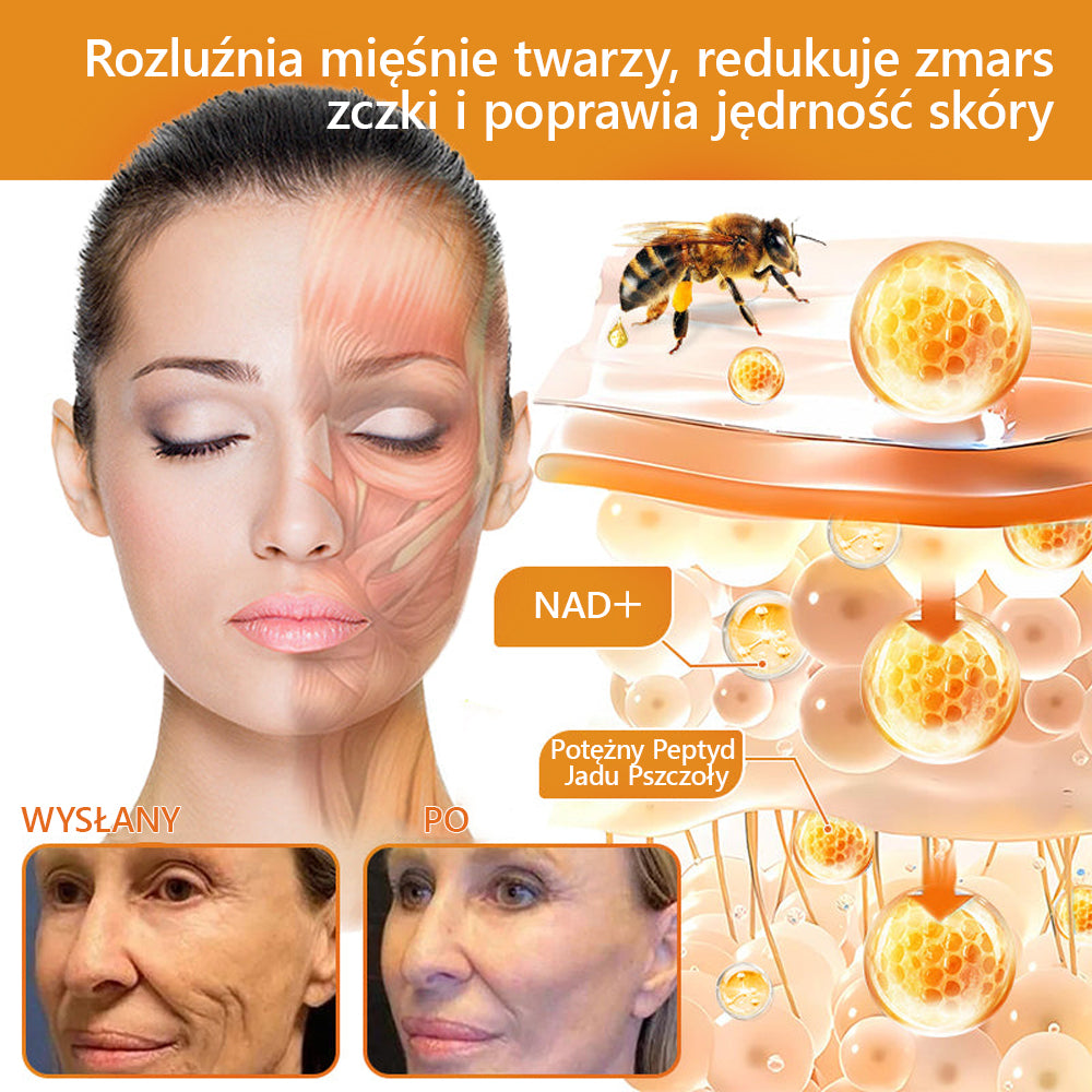 Wyprodukowano i wysłano z Polski ✅🎁𝐀𝐖𝐙𝐋𝐎𝐕𝐄® Kompleksowy krem z jadem🐅 pszczelim | OSTATNI DZIEŃ 80% ZNIŻKI🐅